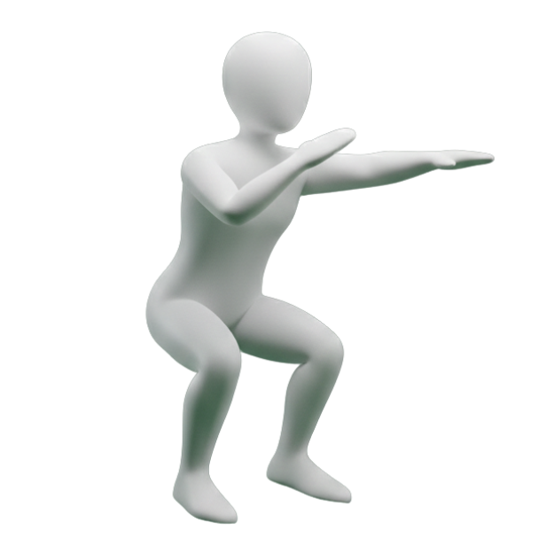 Exercício representando treino funcional